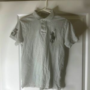 Small polo collard shirt